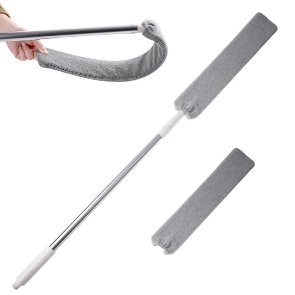 Periboia Uzun Esnek Toz Alma Aparatı - Anti Statik Toz Alma Aparatı 2Li Set - 4