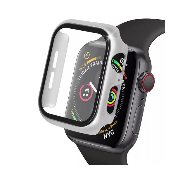 Apple Watch 44mm Camlı Kasa Ekran Koruyucu - 4