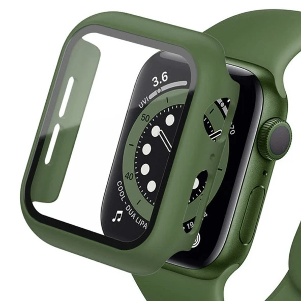 Apple Watch 44mm Camlı Kasa Ekran Koruyucu - 5