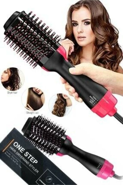 Periboia Elektrikli Saç Düzleştirici -Şekillendirici - Kurutucu Fırça Tarak - 2