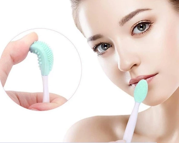 Periboia Peeling Etkili  Dudak Fırçası-  Gözenek Siyah Nokta Temizleyici Akne Giderici - Resim 3