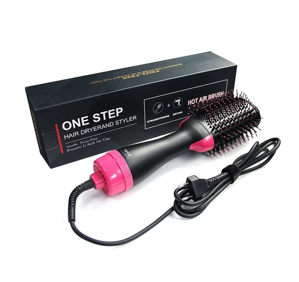 Periboia Elektrikli Saç Düzleştirici -Şekillendirici - Kurutucu Fırça Tarak - 5