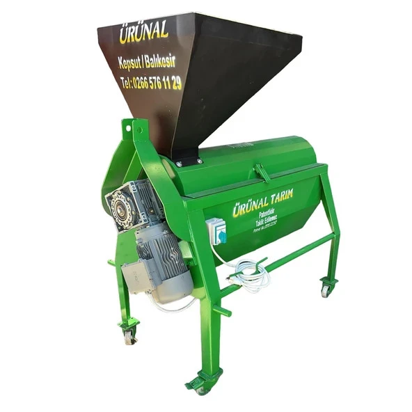 Ürünal Badem Yeşil Kabuk Soyma Makinesi 2.2 Kw