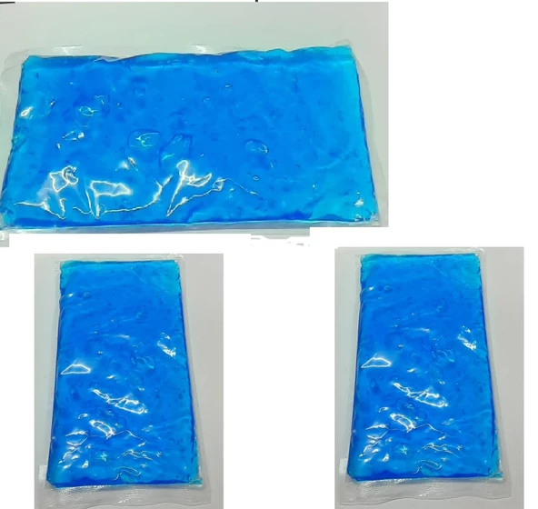 Periboia 2 Adet Dikdörtgen Termojel Sıcak Soğuk Kompres Jel 25 x 13 cm