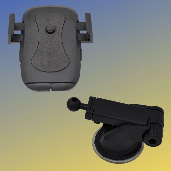 Periboia 360 Derece Hareketli Araç Telefon Tutucu - Torpidoya Yapışan Teleskobik Ayarlı Telefon Tutucu - 5