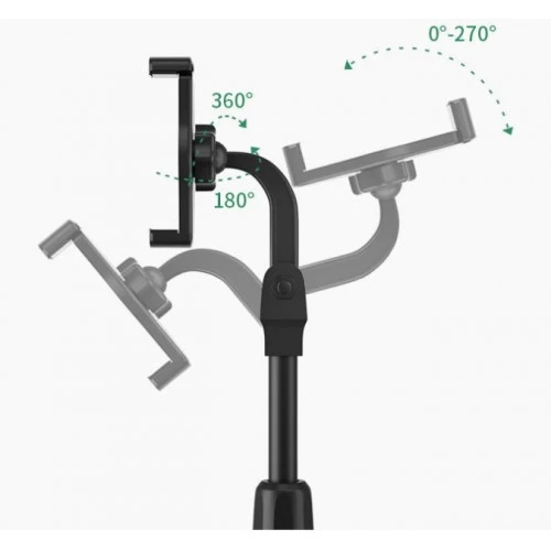 Periboia Teleskobik Masaüstü Telefon Tutucu 360 Derece Hareketli - 3