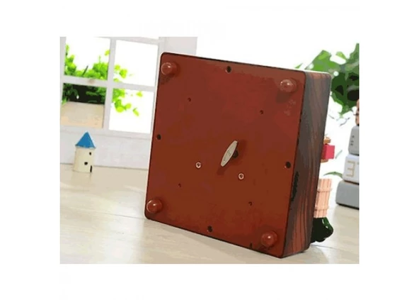 Periboia Değirmen Etrafında Dönen Araba Müzik Kutusu - 4