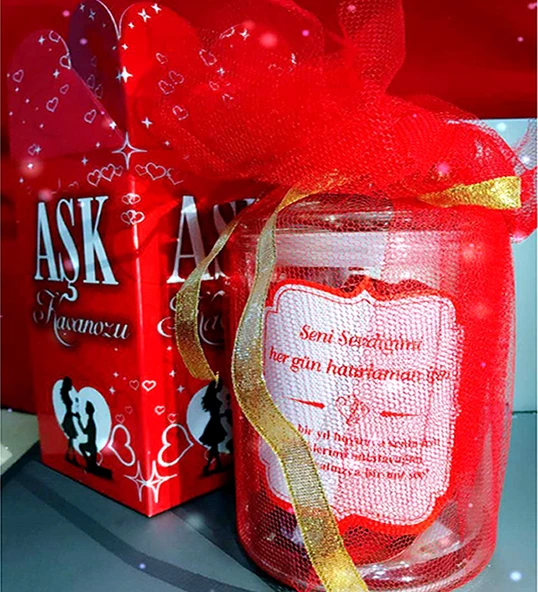 Periboia Aşk Kavanozu Model 2 ürün görseli 1