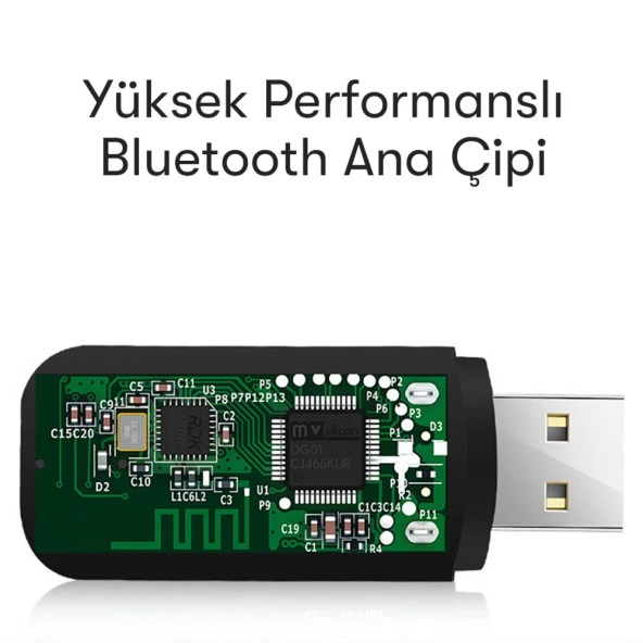 Earldom M22 Bluetooth 5.0 Usb Aux Dönüştürücü - 2