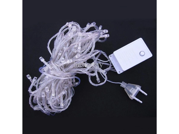 Periboia 100 Ledli Beyaz Yılbaşı Ağacı Işığı Led Ampül - 2