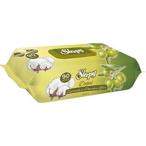 Sleepy Zeytin Yağlı Islak Mendil 90'lı