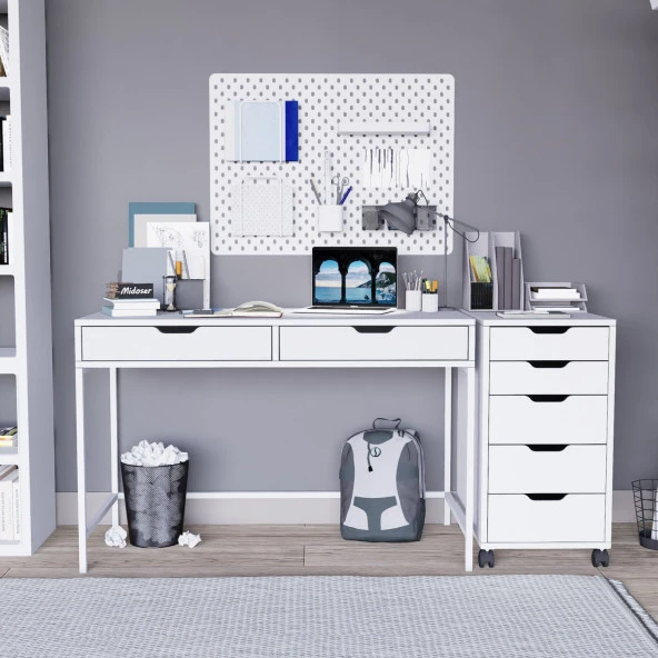 Midoser Duru Çalışma Masası Seti - 2