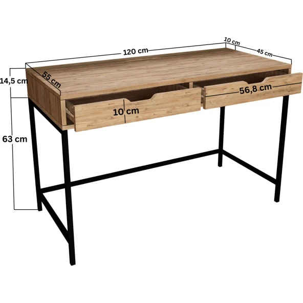 Midoser Atlas Çalışma Masası - 7