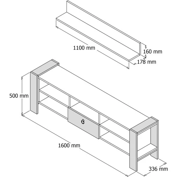 Midoser Merkür Tv Ünitesi - 5
