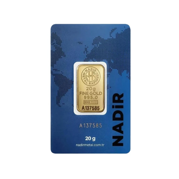 20 gr 24 Ayar 995 Milyem NadirGold Gram Altın