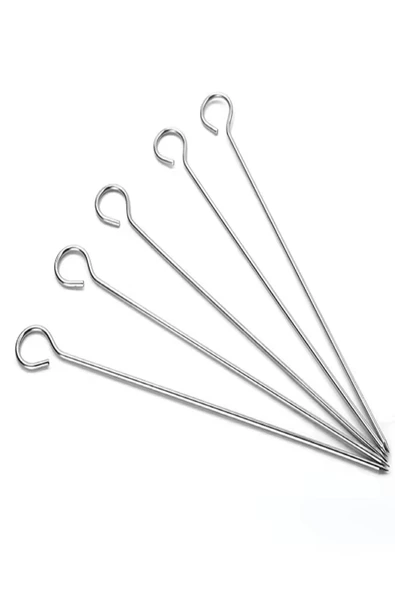 Periboia 4 Adet Airfryer Şiş Teli Izgara Şiş Teli - 3