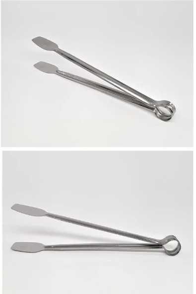 Periboia Paslanmaz Mutfak Maşası - 27 Cm Mangal Barbekü Maşası - 2