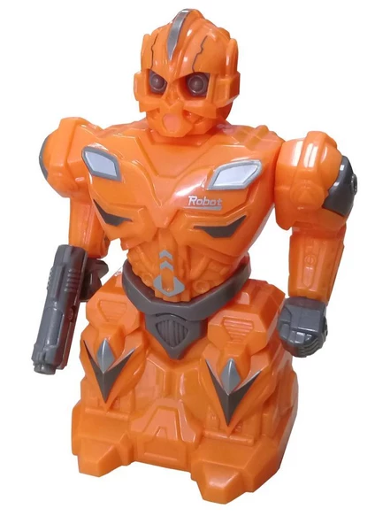 CAN OYUNCAK SÜRTMELİ KIRILMAZ ROBOT 8816 - 2