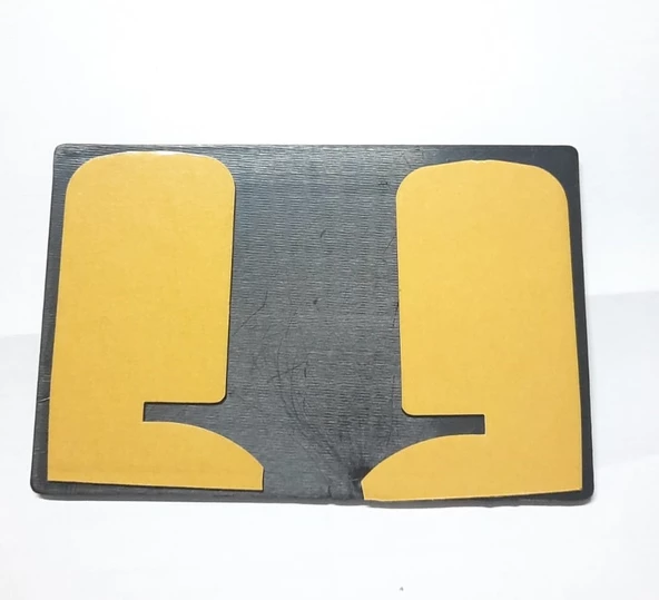 Periboia Büyük Boy Ortak WC Yönlendirme Tabelası 13 x 8 cm Bay-Bayan - 3