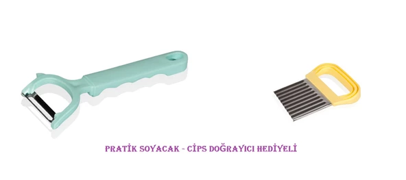 Periboia Pratik Soyacak  - Cips Doğrayıcı Hediyeli ürün görseli