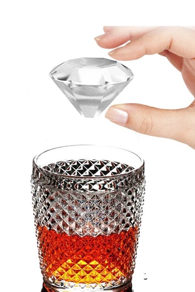 Periboia Diamond Elmas Şeklinde Buz Kalıbı 18 Bölmeli - Resim 4