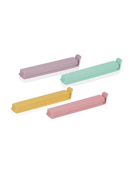 Periboia Poşet Kapatma Klipsi - Paket Klipsi 4Lü - Resim 2