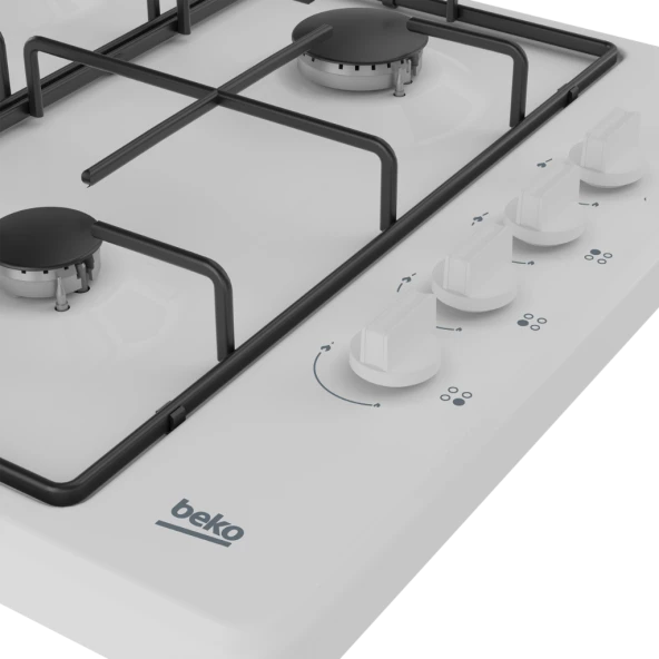 Beko BSOMD D 611EB Beyaz Set Üstü Ocak - 4