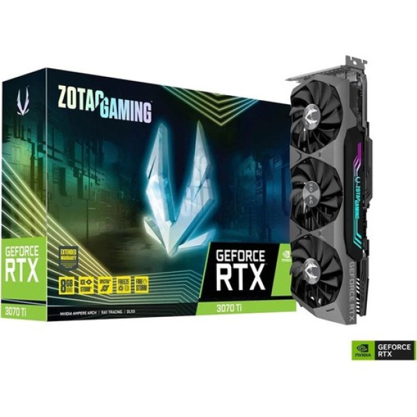 Zotac RTX 3070 TI Gaming ZT-A30710Q-10P 256 Bit GDDR6X 8 GB Ekran Kartı