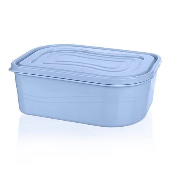 Periboia 4 Lt Kapaklı Çok Amaçlı  Erzak Bakliyat Un Şeker Saklama Kabı - Resim 2