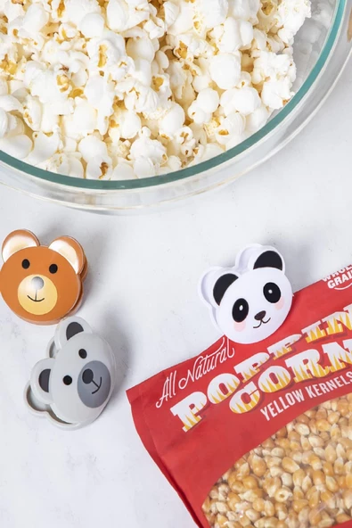 Periboia 3 Adet Sevimli Hayvan Figürlü Poşet Klipsleri Hava Geçirmez Mutfak ve Gıda Torbası Mandalı - Resim 3