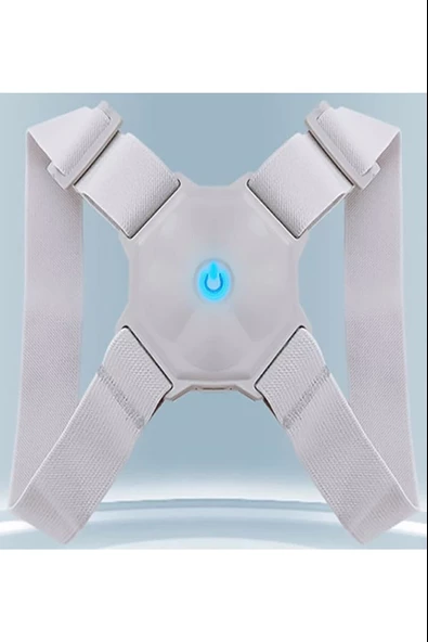 Periboia Unisex Titreşim Sensörlü Kamburluk Önleyici Dik Duruş Ayarlanabilir Akıllı Korse - 5