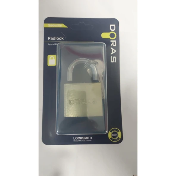 Doras 50 Mm Sarı Döküm Asma Kilit - 3