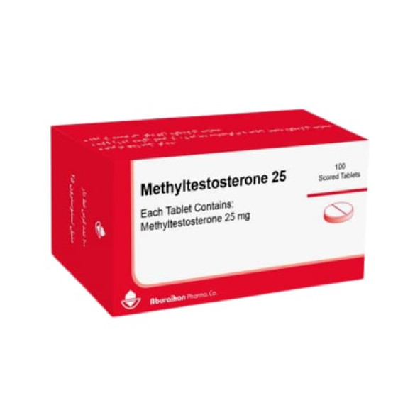 Aburaihan Metiltestosteron 25mg 100 Tablet