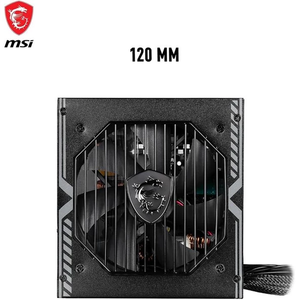 Msı Psu Mag A750Bn Pcıe5 750W 80+ Bronze Power Supply - Resim 3