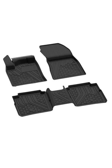 Nissan X-Trail E-Power 2022+ Uyumlu SAHLER Araca Özel 4.5D Havuzlu Oto Paspas - X-Trail