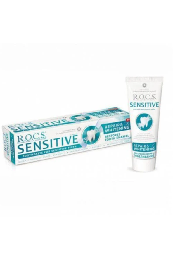 Rocs Sensitive Diş Macunu Onarım Ve Beyazlatma 94 G