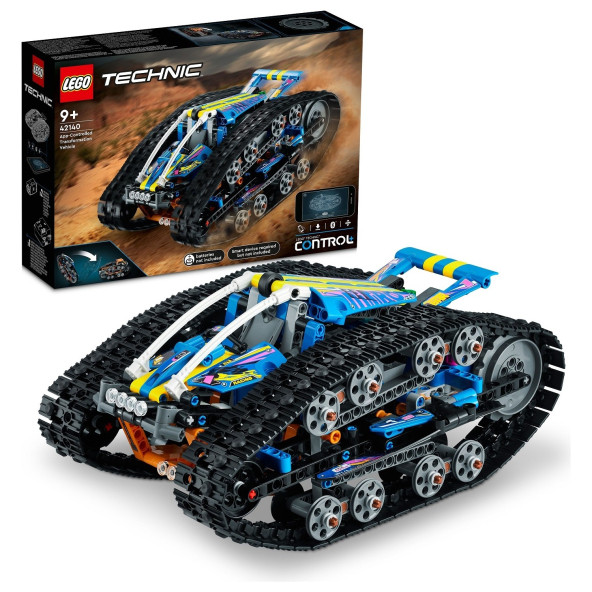 LEGO Technic Uygulama Kumandalı Dönüşüm Aracı 42140 - 9 Yaş ve Üzeri için Yapım Seti (772 Parça)