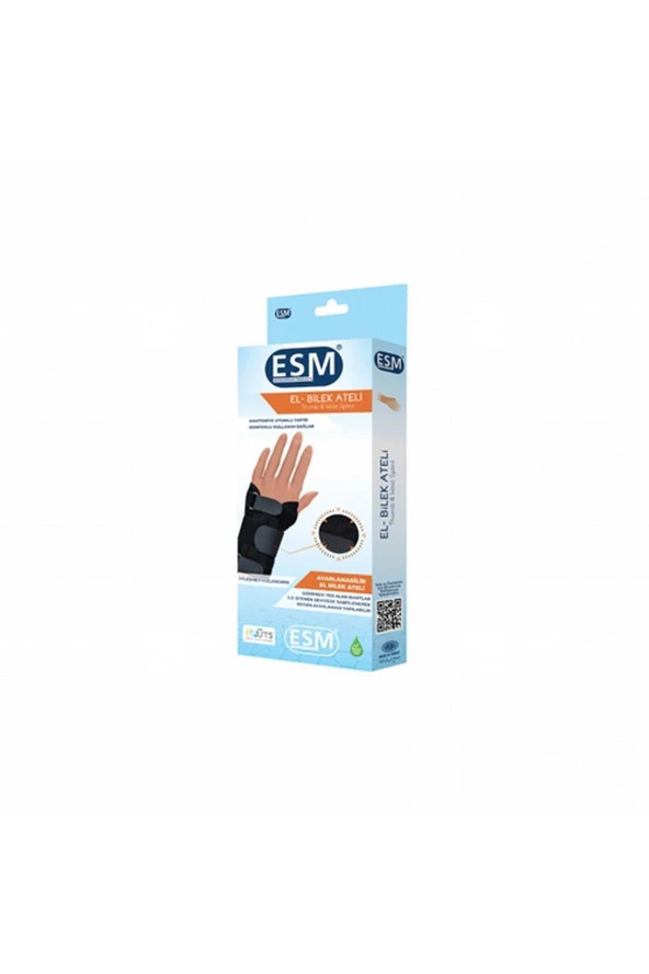 ESM NEOPREN ÇİFT TARAFLI EL BİLEK ATELİ - Resim 6