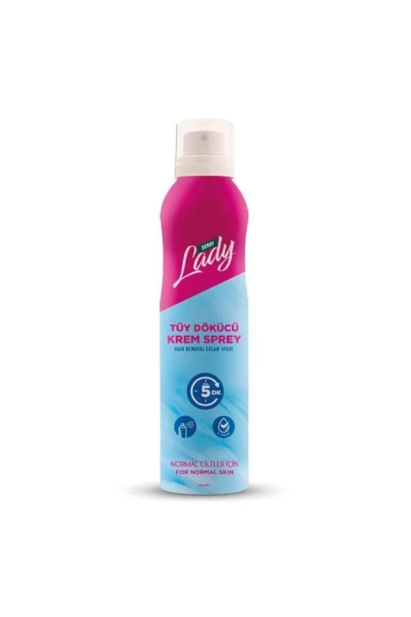 DERBY LADY TÜY DÖKÜCÜ KREM SPREY 150ML (12 Adet)