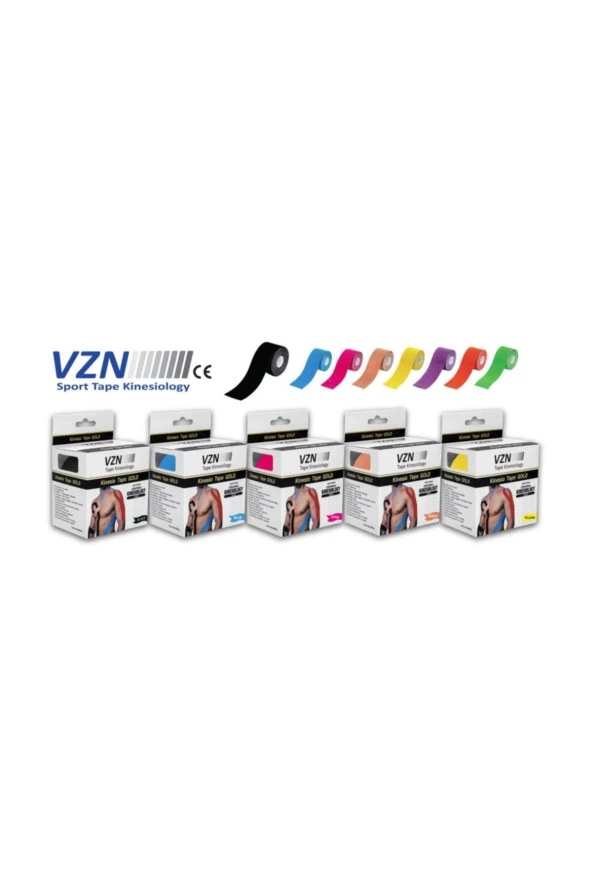 Vzn Kinesio Bant - Sporcu Bandı Pembe 5x5mt ürün görseli