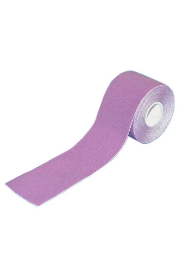 GLOBAL Ağrı Tedavi Bandı Original Kinezyo Tape 5cm X 5m Mor Serhat451
