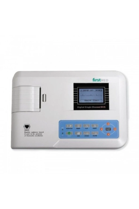 FİRSTMED Tek Kanallı Ekg Cihazı Ecg100 Ekokardiyoğraf