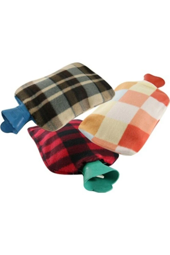 NEROX Termofor Sıcak Su Torbası Polar Kılıflı 2 Litre X 3 Adet - Resim 3