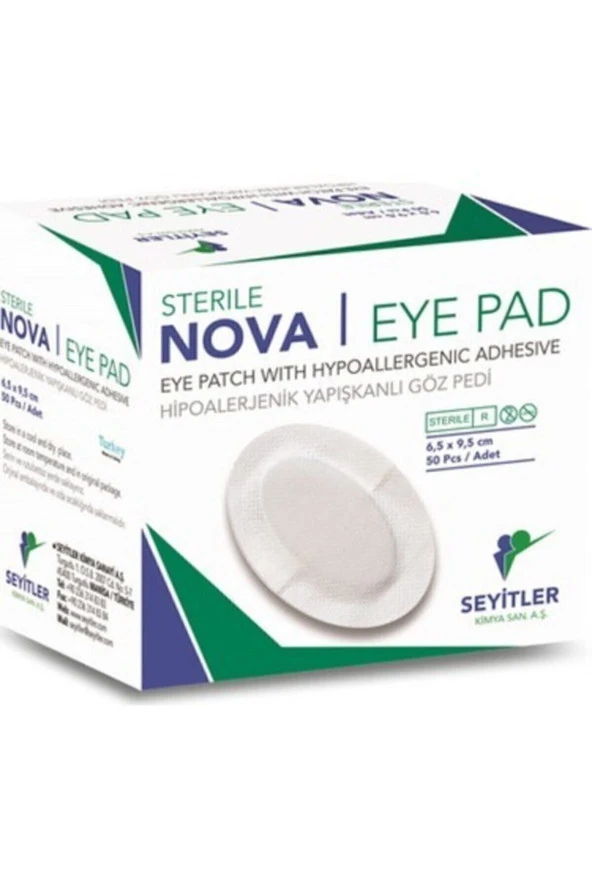 NOVA Eye Pad Hipoalerjenik Yapışkanlı Göz Pedi ürün görseli