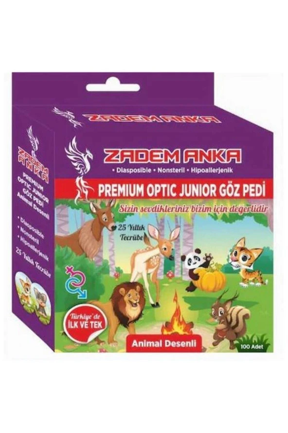 Zadem Anka Ercenay Çocuk Göz Pedi Emojili 100 Lü ürün görseli