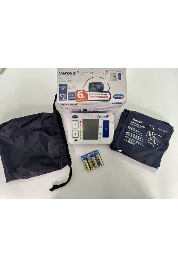 HARTMANN Veroval Compact Koldan Ölçer Tam Otomatik Tansiyon Aleti Hartmann - 2