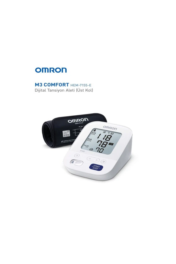 OMRON M3 Comfort Dijital Tansiyon Aleti - 4
