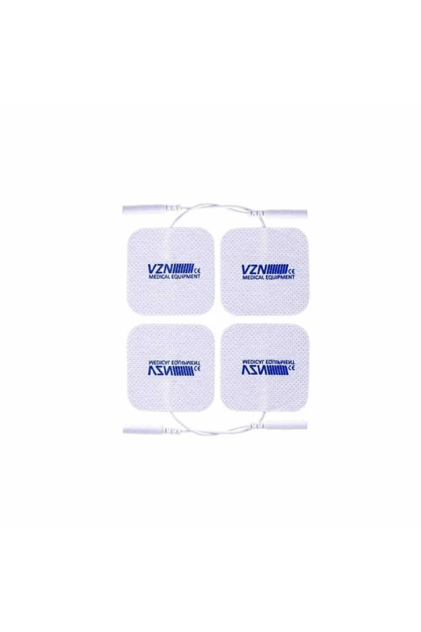 VZN Tens Pedi Kablolu Elektrot 5x5cm Tens Elektrodu - 3