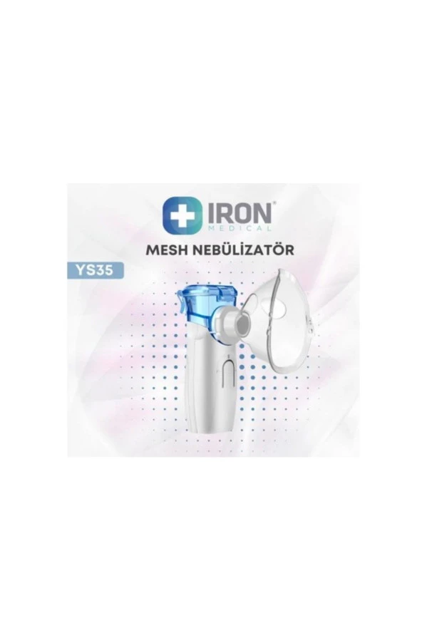 IRON Ys35 Mesh Taşınabilir Nebülizatör - 2