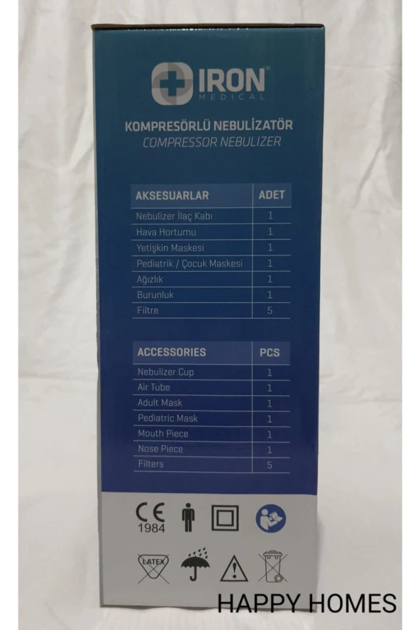 IRONY Iron Nebulizatör Hava Makinesi Solunum Cihazı ürün görseli 1